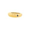 Chaumet Anneau small model ring in yellow gold and sapphire - 00pp thumbnail