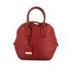 Burberry Orchad handbag in red grained leather - 360 thumbnail