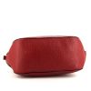 Burberry Orchad handbag in red grained leather - Detail D5 thumbnail
