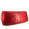 Sac de voyage Louis Vuitton Keepall 60 cm en cuir épi rouge - Detail D4 thumbnail