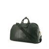 Louis Vuitton Kendall travel bag in green taiga leather - 00pp thumbnail