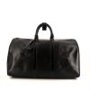 Louis Vuitton Keepall 45 travel bag in black epi leather - 360 thumbnail