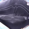 Louis Vuitton Porte documents Voyage briefcase in blue epi leather - Detail D2 thumbnail