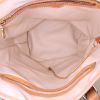 Shopping bag Louis Vuitton Bucket modello grande in tela monogram cerata marrone e pelle naturale - Detail D2 thumbnail