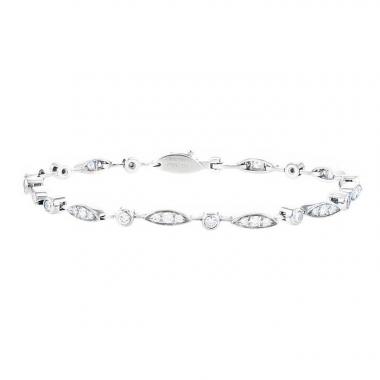 Bracelet Chaumet Frise en or blanc et diamants