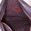 Bolso de mano Louis Vuitton en cuero Monogram marrón - Detail D2 thumbnail