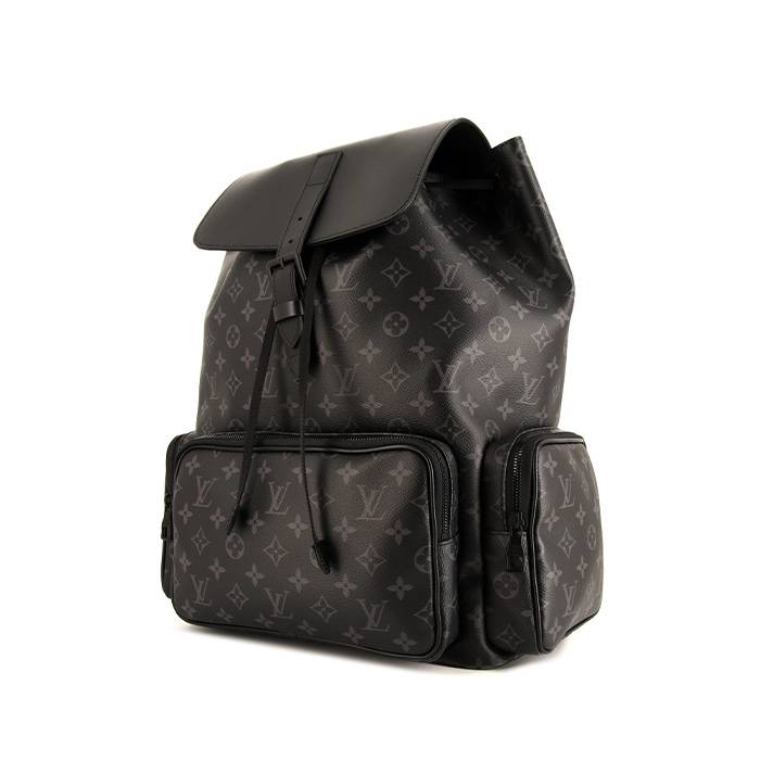 Louis Vuitton Trio Backpack Bag Gold Chain Monogram  eBay