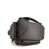 Céline Trio backpack in grey and black monogram canvas and black leather - Detail D4 thumbnail