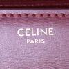 Sac bandoulière Celine Triomphe Teen en cuir bordeaux - Detail D3 thumbnail
