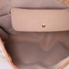 Louis Vuitton Galliera medium model handbag in azur damier canvas and natural leather - Detail D2 thumbnail