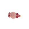 Pomellato Luna ring in pink gold,  quartz and tourmaline - 00pp thumbnail