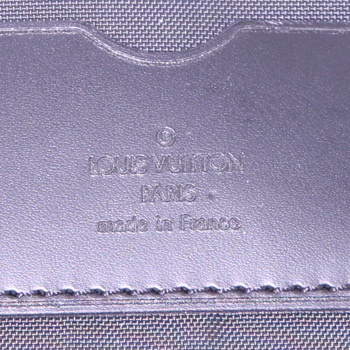 Maleta flexible Louis Vuitton Pegase en cuero taiga negro - Detail D3