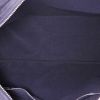 Hermes Acapulco shopping bag in canvas and black leather - Detail D2 thumbnail