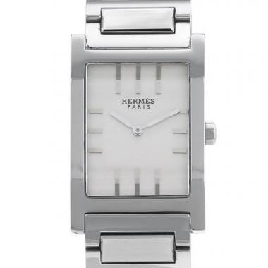 Montre Hermes Tandem en acier Ref :  TA1.710 Vers  1990