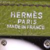 Bolso de mano Hermes Kelly 32 cm en cuero togo verde anís - Detail D4 thumbnail