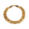 Mithé Espelt, Necklace, jewellery in embossed earthenware and crackled gold, from the 1950's - 00pp thumbnail