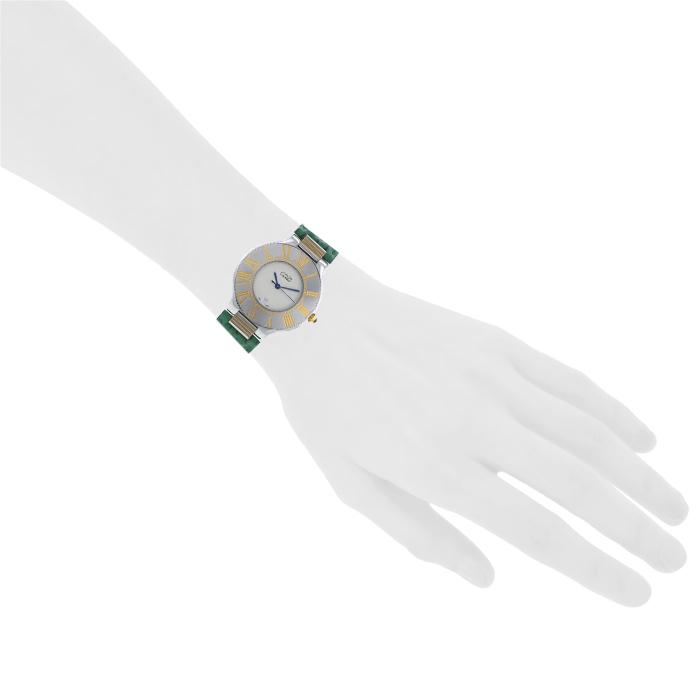 Orologio Cartier Must 21 in acciaio Ref :  126000P Circa  1990 - Detail D1