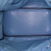 Bolso de mano Hermes Birkin 35 cm en cuero togo azul - Detail D2 thumbnail