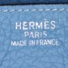Sac à main Hermes Birkin 35 cm en cuir togo bleu-jean - Detail D3 thumbnail