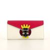 Louis Vuitton Totem Linea wallet in white and fuchsia epi leather - 360 thumbnail