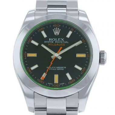 Montre Rolex Milgauss en acier Ref :  116400 Vers  2010