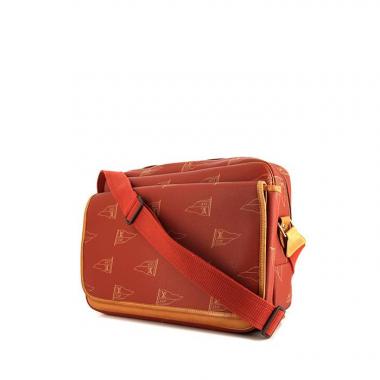 Bandolera Louis Vuitton monogram y rojo