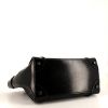 Bolso de mano Celine Luggage Mini en charol negro - Detail D4 thumbnail