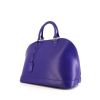Louis Vuitton Alma large model handbag in purple epi leather - 00pp thumbnail