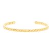 Bracciale a cerchio Chanel Coco taglia M in oro giallo - 00pp thumbnail