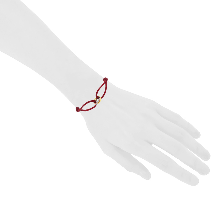 Cartier Trinity bracelet in 3 golds - Detail D1