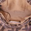 Bolso de mano Fendi Chef Zucca Mini en lona monogram marrón y cuero marrón - Detail D2 thumbnail