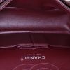 Sac bandoulière Chanel 2.55 mini en cuir matelassé prune - Detail D3 thumbnail