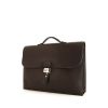 Briefcase in brown togo leather - 00pp thumbnail