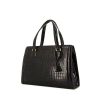 Hermes Pullman handbag in black crocodile - 00pp thumbnail