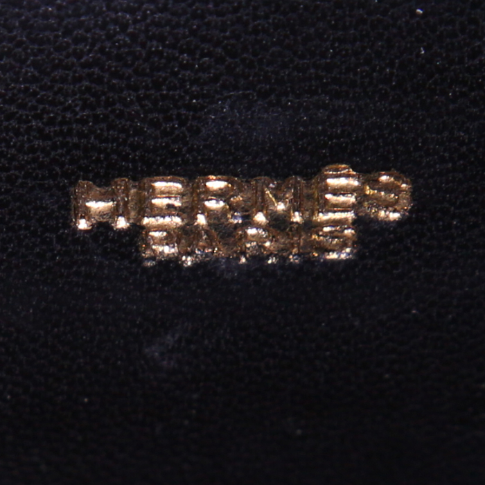 Sac à main Hermes Pullman en crocodile noir - Detail D3