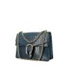 Gucci Dionysus bag worn on the shoulder or carried in the hand in blue crocodile - 00pp thumbnail