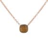 Pomellato Nudo necklace in pink gold and citrine - 00pp thumbnail