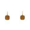 Pomellato Nudo Classic earrings in pink gold and citrine - 00pp thumbnail