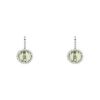 Pomellato Colpo Di Fulmine earrings in white gold,  peridots and diamonds - 00pp thumbnail