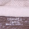 Bolso de mano Hermes Victoria en cuero togo marrón etoupe - Detail D3 thumbnail