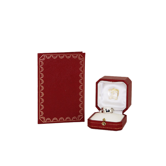 Bague Cartier Nouvelle Vague en or blanc - Detail D2