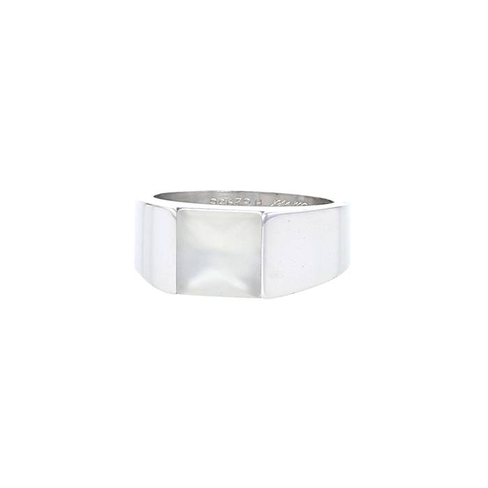 Cartier Tank ring in white gold and moonstone - 00pp