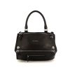 Givenchy Pandora medium model shoulder bag in black grained leather - 360 thumbnail
