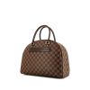 Louis Vuitton Nolita handbag in ebene damier canvas and brown leather - 00pp thumbnail