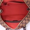 Louis Vuitton Nolita handbag in ebene damier canvas and brown leather - Detail D2 thumbnail