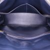 Hermès  Kelly 35 cm handbag  in navy blue box leather - Detail D3 thumbnail