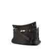 Hermès Jypsiere 37 cm shoulder bag in black togo leather - 00pp thumbnail