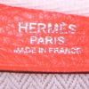 Sac à main Hermes Victoria en cuir togo orange - Detail D3 thumbnail