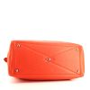 Hermes Victoria handbag in orange togo leather - Detail D4 thumbnail