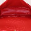 Chanel 2.55 handbag in red quilted leather - Detail D3 thumbnail